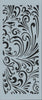 Flourish Border Stencil