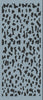 Animal Print Border Stencil