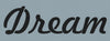 Simple Sayings: Dream Script Stencil