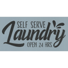 Self Serve Laundry 24 Hours Stencil