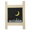 Mini Signs: Moonlit Cemetery