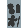 Jingles and Gingerbread Stencil