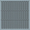 Knit and Purl Background Stencil