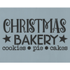 Christmas Bakery Stencil