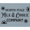 North Pole Cookie Company Stencil