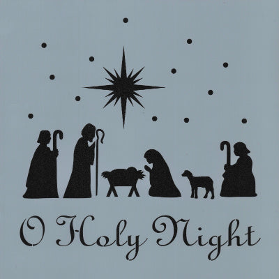 oh holy night' christmas vinyl phrase|35193 oh holy night' christmas vinyl phrase|35193
