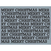 Merry Christmas Background Stencil