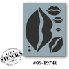 Kiss Kiss Stencil