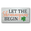 Let the Shenanigans Begin Stencil
