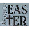 Happy Easter Cross Stencil
