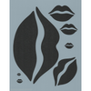 Kiss Kiss Stencil