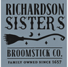 Richardson Sisters Broomstick Co Stencil