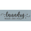 Laundry Wash Dry Fold Stencil