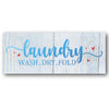 Laundry Wash Dry Fold Stencil