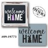 Welcome Home Bunny Stencil
