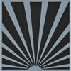 Sunbeams Stencil
