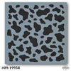 Cow Print Background Stencil