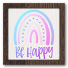 Be Happy Stencil
