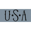 U*S*A Stencil