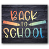 Back to School Stencil