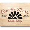 Farmer's Market Windmill Stencil