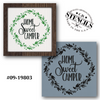 Home Sweet Camper Stencil