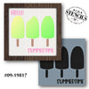 Hello Summertime Stencil
