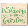 Welcome to the Garden Stencil