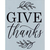 Give Thanks Stencil
