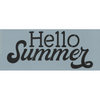 Hello Summer Stencil