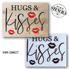 Hugs & Kisses Stencil