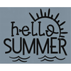 Hello Summer - Sunshine Stencil