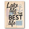 Lake Life is the Best Life Stencil