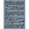 Musical Collage Stencil
