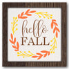 Hello Fall Stencil