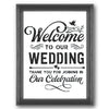 Welcome to Our Wedding Stencil