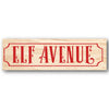 Elf Avenue Stencil