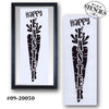 Happy Easter Carrot Stencil