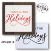 Home for the Holidays Stencil