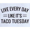 Taco Tuesday Stencil