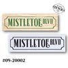 Mistletoe Blvd. Stencil