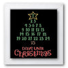 Days Until Christmas Stencil