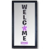 Welcome Spring Floral Vertical Stencil