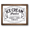 Ice Cream Parlor Stencil