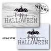 Happy Halloween Pumpkin Stencil