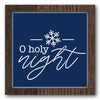 O Holy Night Snowflake Stencil