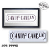 Candy Cane Ln. Stencil