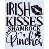 Irish Kisses Shamrock Pinches Stencil