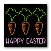 Happy Easter Carrot Stencil