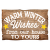 Warm Winter Wishes Stencil